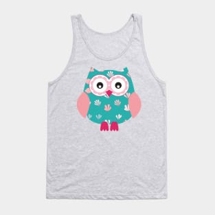 Cute Owl Tank Top